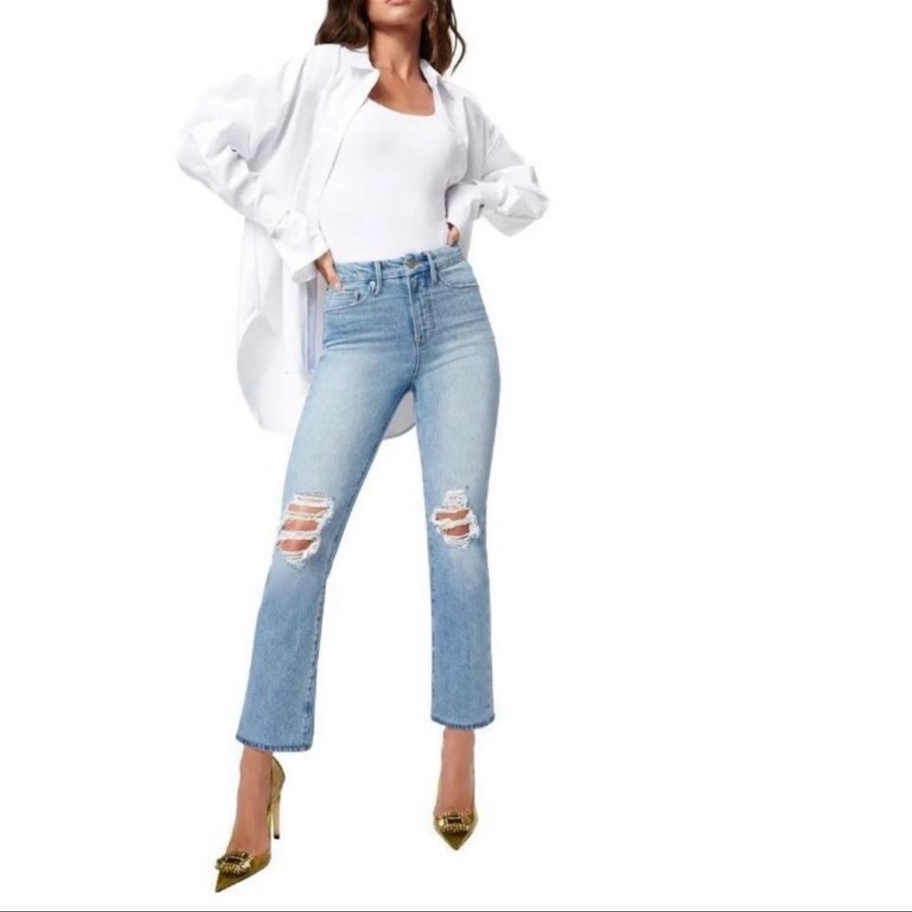 Brand new Good American Good boy jeans